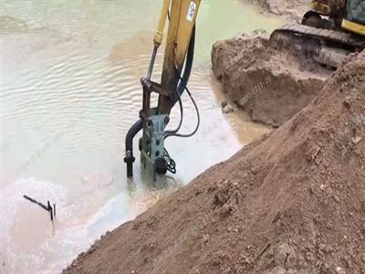 挖掘机液压抽沙泵